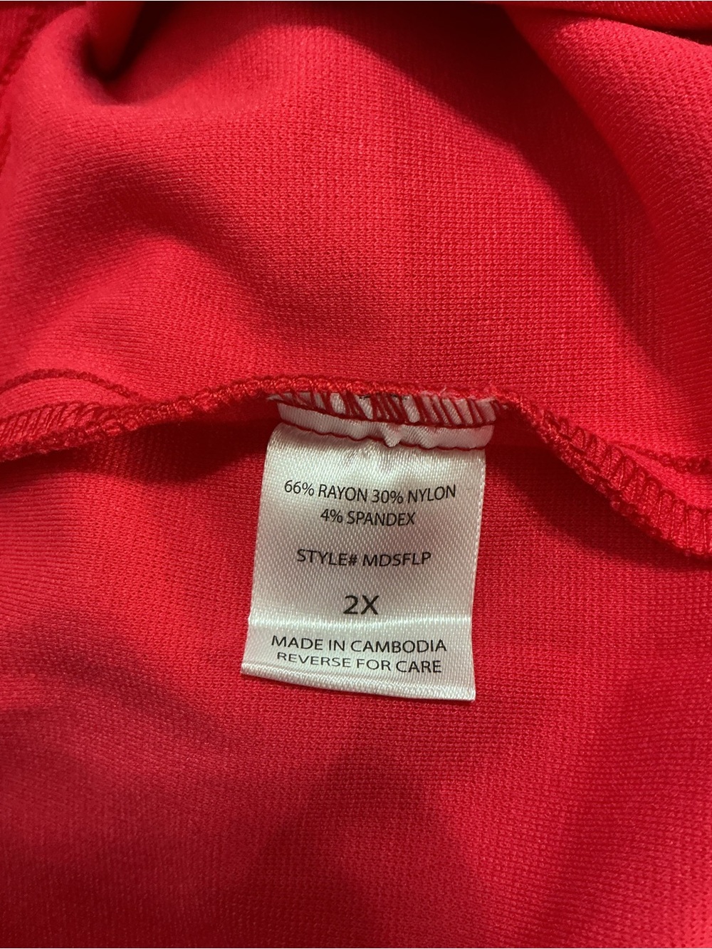 Dear Scarlett Flared Pants - Coral Red - Picture 7 of 12